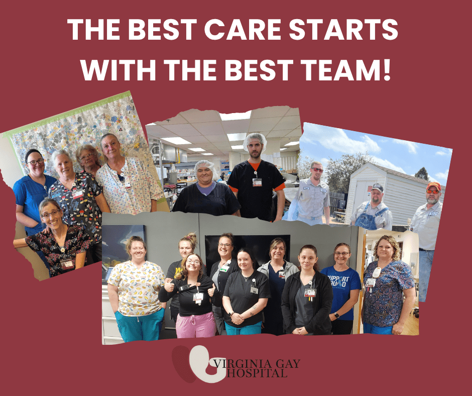Virginia Gay Hospital VGH team members
